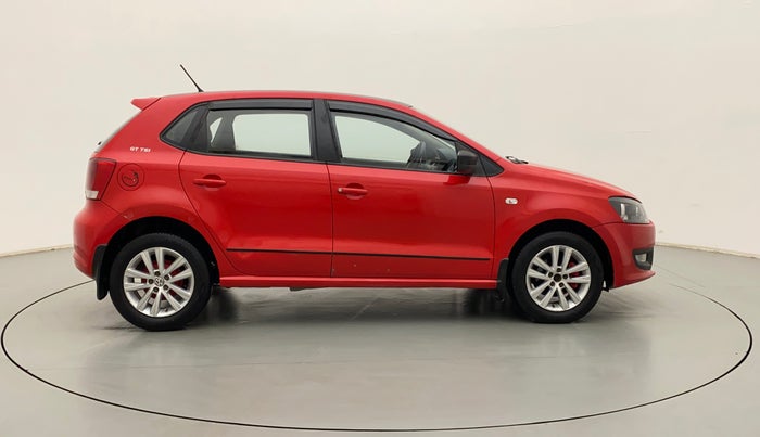 2013 Volkswagen Polo GT TSI AT, Petrol, Automatic, 1,02,428 km, Right Side View