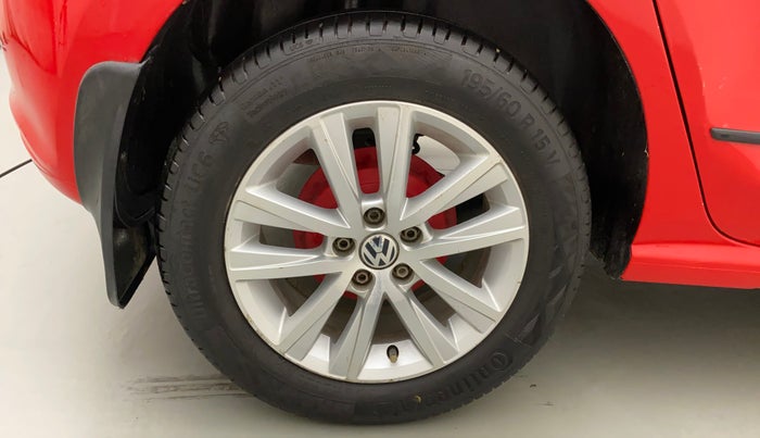 2013 Volkswagen Polo GT TSI AT, Petrol, Automatic, 1,02,428 km, Right Rear Wheel
