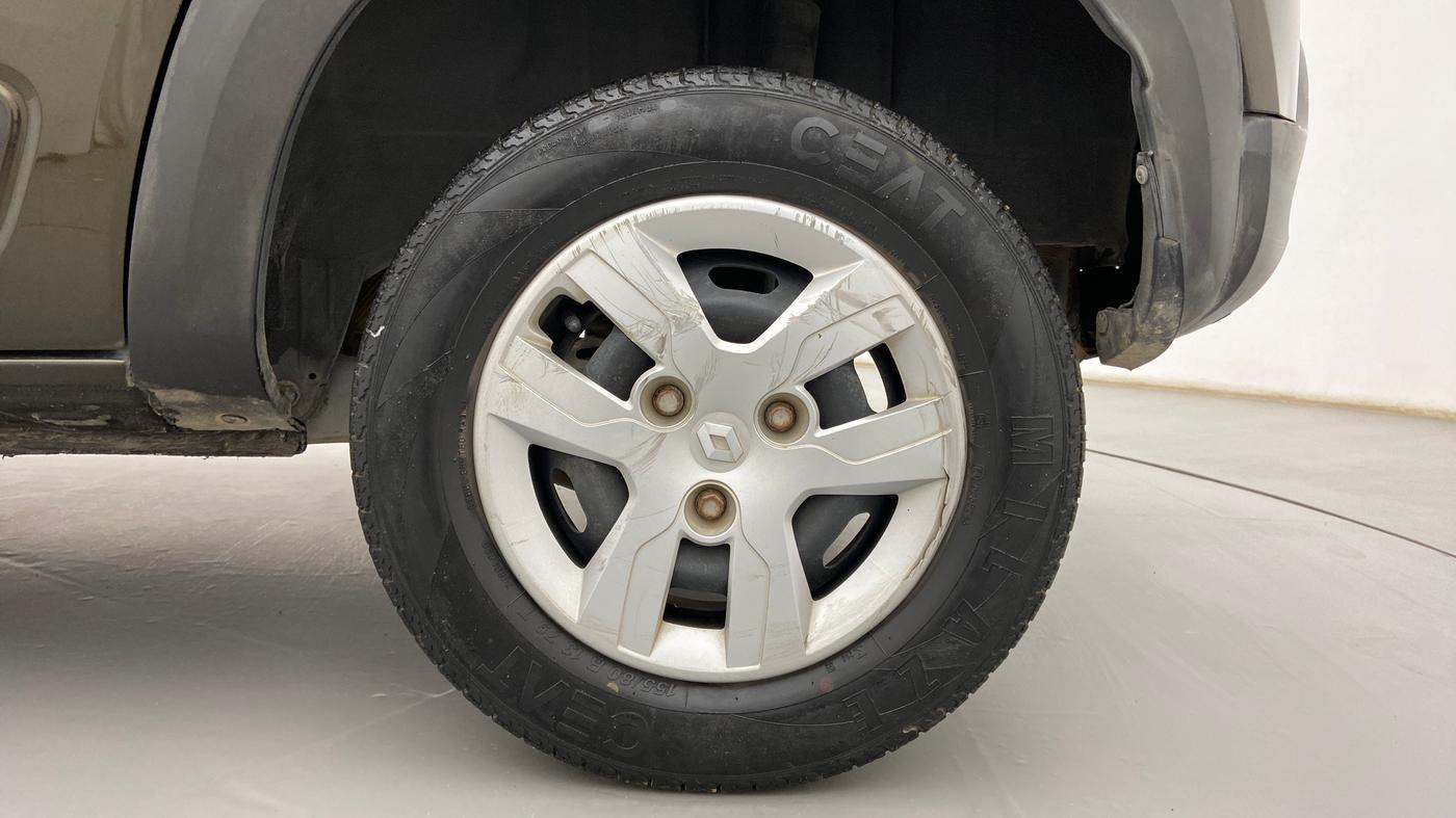2018 Renault Kwid RXT 1.0 AMT (O), Petrol, Automatic, 50,188 km, Left Rear Wheel