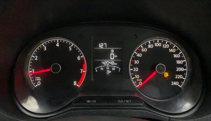 2016 Volkswagen Ameo HIGHLINE1.2L, Petrol, Manual, 42,048 km, Odometer Image