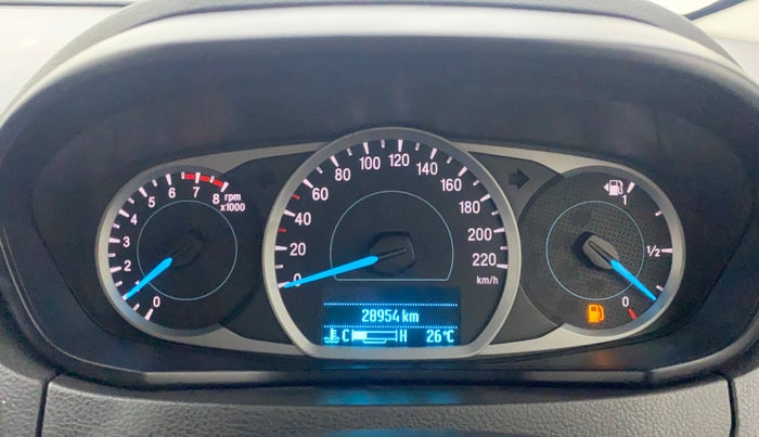 2019 Ford New Figo TITANIUM 1.2 PETROL MT, Petrol, Manual, 28,912 km, Odometer Image