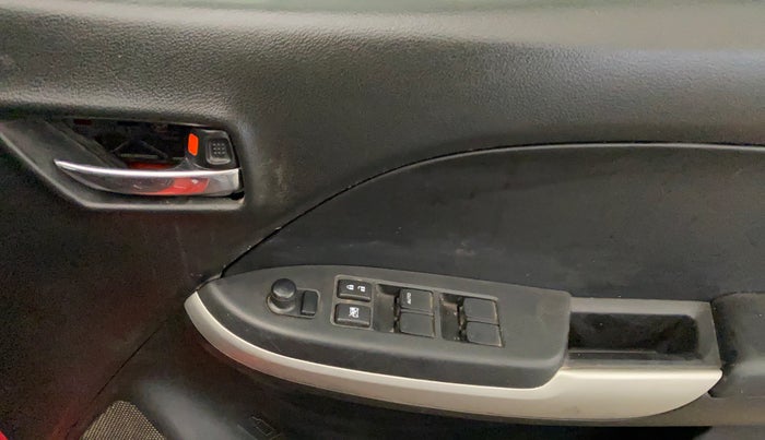 2017 Maruti Baleno ZETA CVT PETROL 1.2, Petrol, Automatic, 93,326 km, Driver Side Door Panels Control