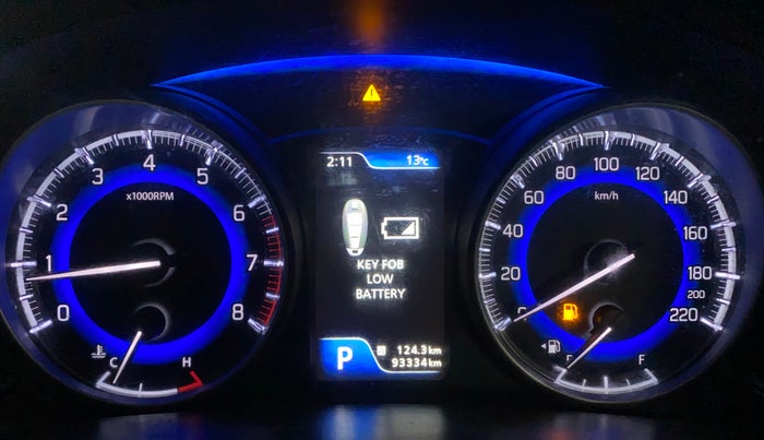 2017 Maruti Baleno ZETA CVT PETROL 1.2, Petrol, Automatic, 93,326 km, Odometer Image