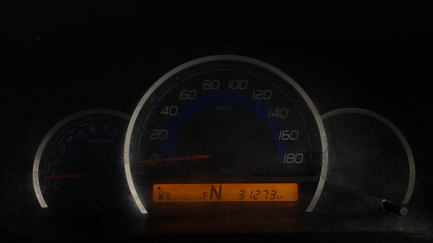 2017 Maruti Wagon R 1.0 VXI AMT, Petrol, Automatic, 31,268 km, Odometer Image