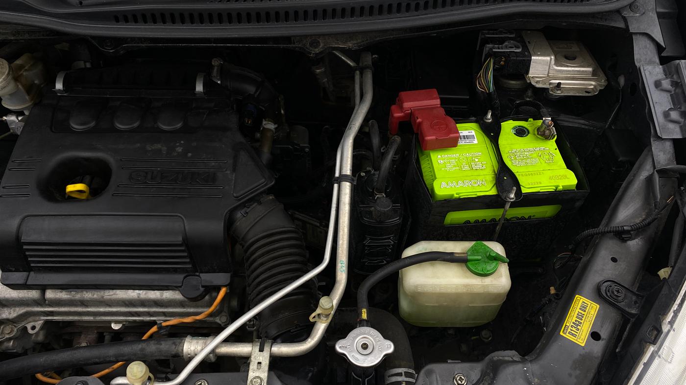 2017 Maruti Wagon R 1.0 VXI AMT, Petrol, Automatic, 31,268 km, Engine View - Left