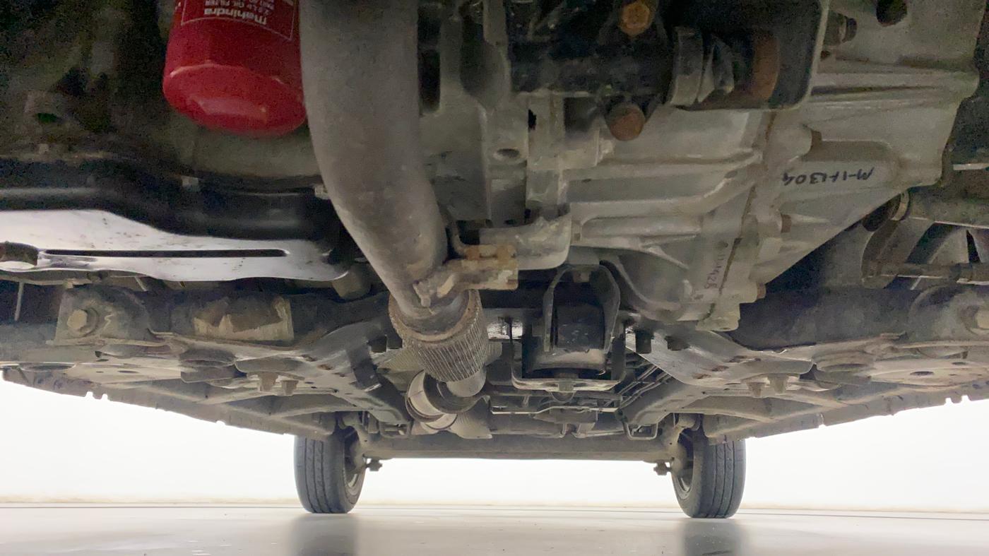2018 Mahindra KUV 100 NXT K2+ P 6 STR, Petrol, Manual, 14,266 km, Front Underbody