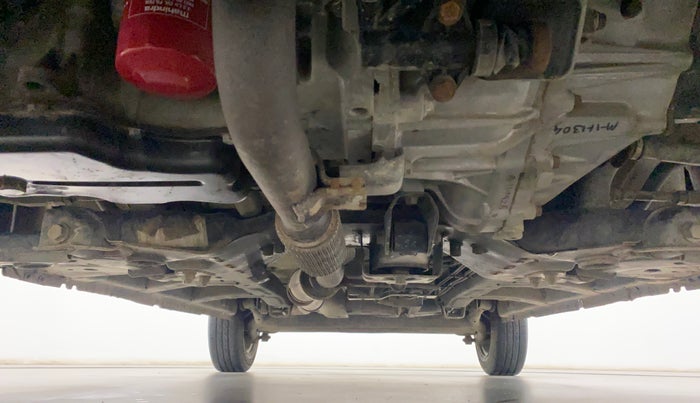 2018 Mahindra KUV 100 NXT K2+ P 6 STR, Petrol, Manual, 14,266 km, Front Underbody