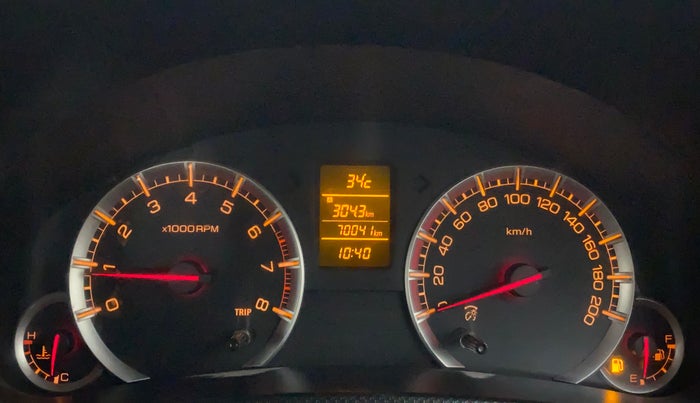 2013 Maruti Swift ZXI, CNG, Manual, 70,041 km, Odometer Image