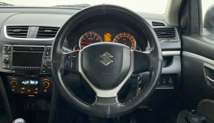 2013 Maruti Swift ZXI, CNG, Manual, 70,041 km, Steering Wheel Close Up