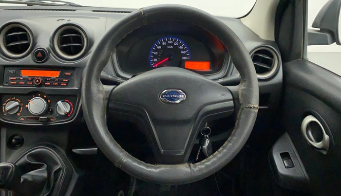 2018 Datsun Go Plus T, Petrol, Manual, 35,803 km, Steering Wheel Close Up