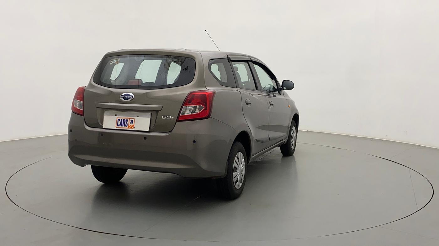 2018 Datsun Go Plus T, Petrol, Manual, 35,803 km, Right Back Diagonal
