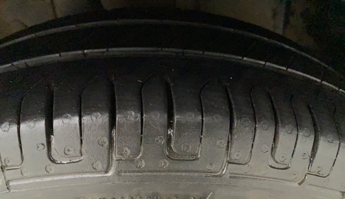 2018 Datsun Go Plus T, Petrol, Manual, 35,803 km, Left Front Tyre Tread