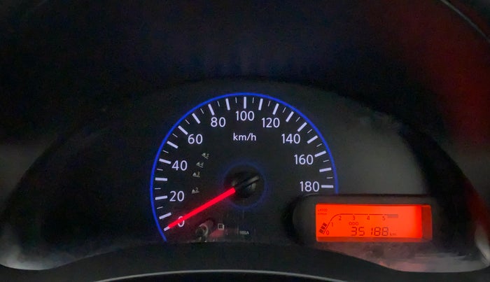 2018 Datsun Go Plus T, Petrol, Manual, 35,803 km, Odometer Image