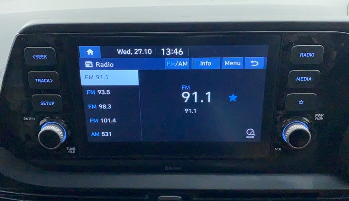2020 Hyundai NEW I20 SPORTZ 1.0T GDI IMT, Petrol, Manual, 18,922 km, Infotainment System