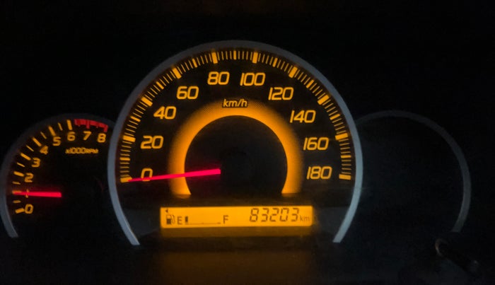 2015 Maruti Wagon R 1.0 VXI, CNG, Manual, 83,196 km, Odometer Image