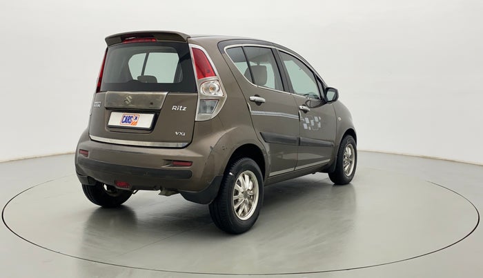2012 Maruti Ritz VXI, Petrol, Manual, 54,036 km, Right Back Diagonal