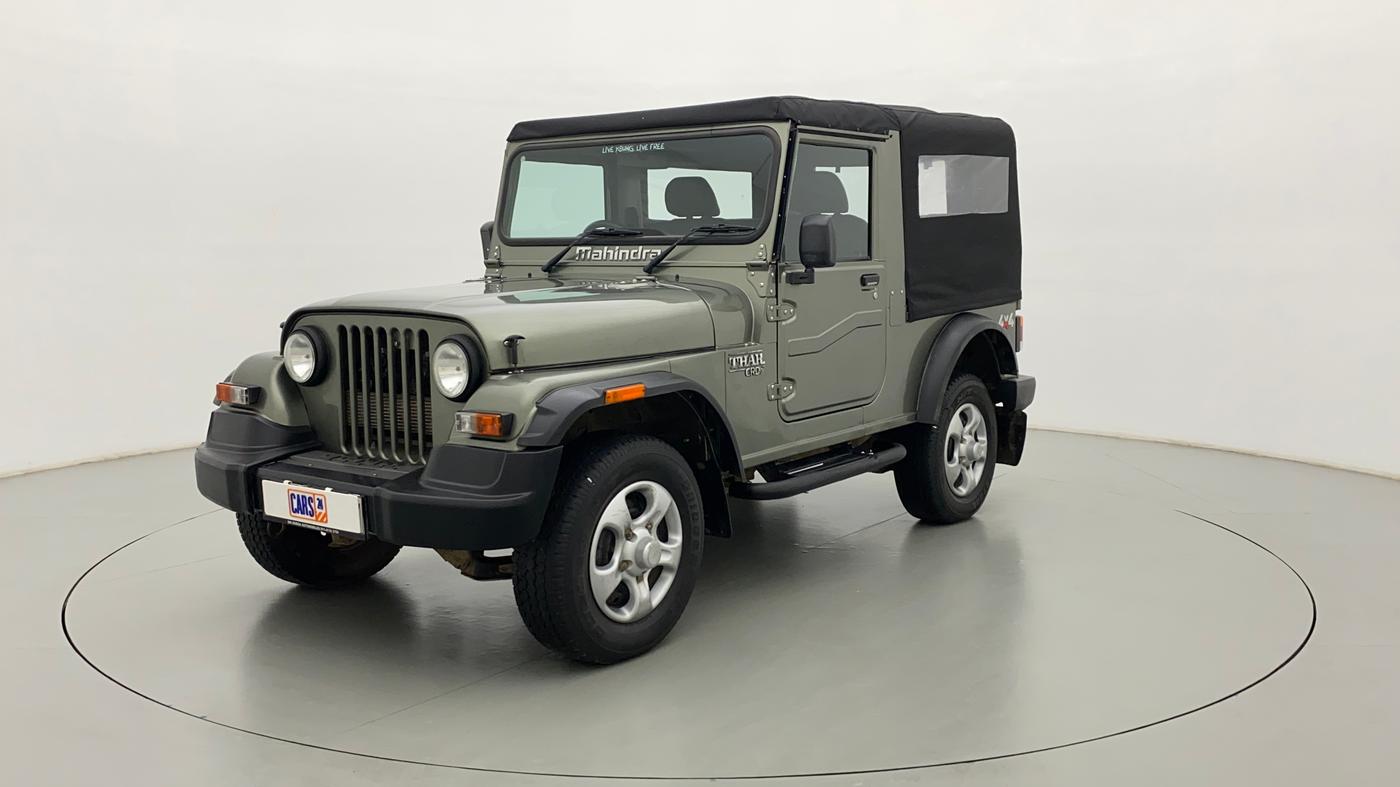 2018 Mahindra Thar CRDE 4X4 BS IV, Diesel, Manual, 21,244 km, Left Front Diagonal