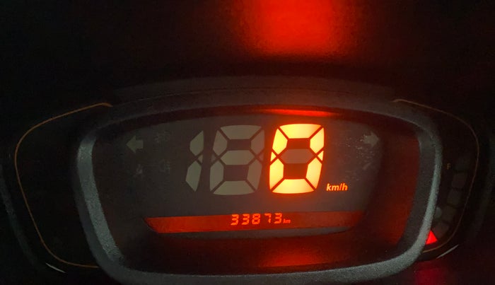 2017 Renault Kwid RXL, Petrol, Manual, 33,828 km, Odometer Image