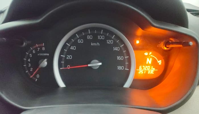 2017 Maruti Celerio ZXI AMT, Petrol, Automatic, 67,201 km, Odometer Image