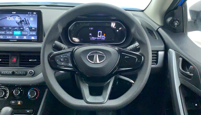 2021 Tata NEXON XMA SUNROOF PETROL, Petrol, Automatic, 31,226 km, Steering Wheel Close Up
