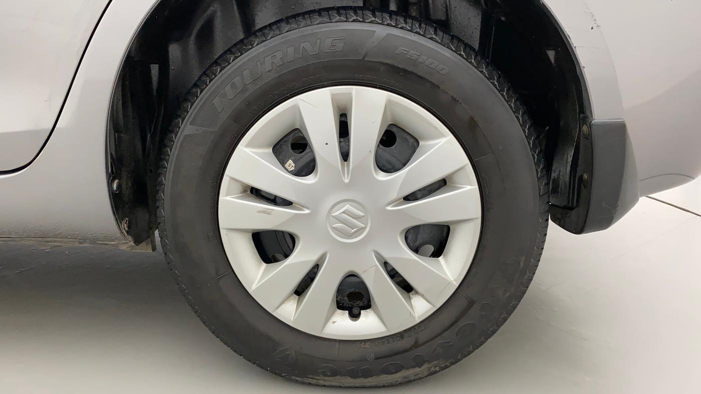 2014 Maruti Swift Dzire VXI, Petrol, Manual, 63,573 km, Left Rear Wheel