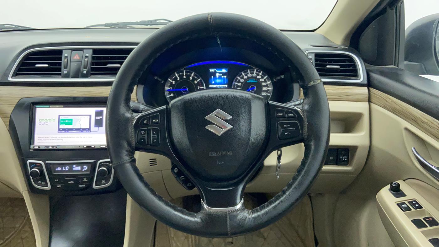 2019 Maruti Ciaz DELTA 1.5 SHVS MT PETROL, Petrol, Manual, 78,358 km, Steering Wheel Close Up