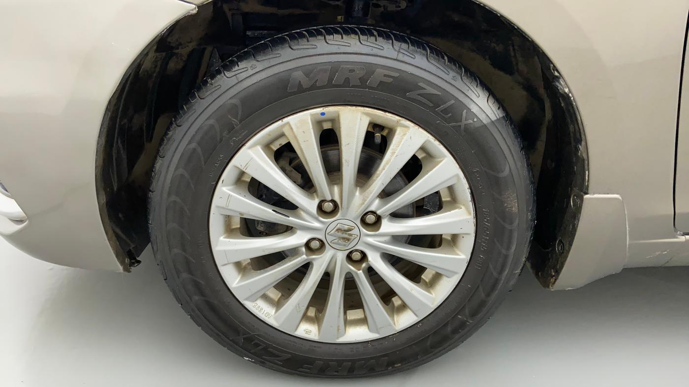 2019 Maruti Ciaz DELTA 1.5 SHVS MT PETROL, Petrol, Manual, 78,358 km, Left Front Wheel
