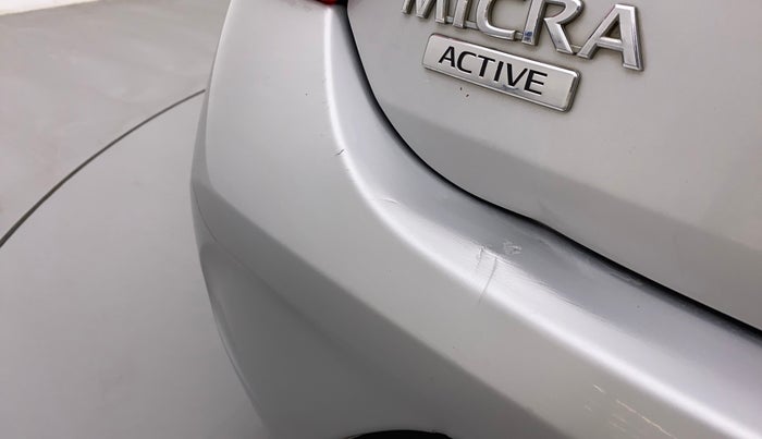 2018 Nissan Micra Active XL, CNG, Manual, 71,558 km, Rear bumper - Paint is slightly damaged