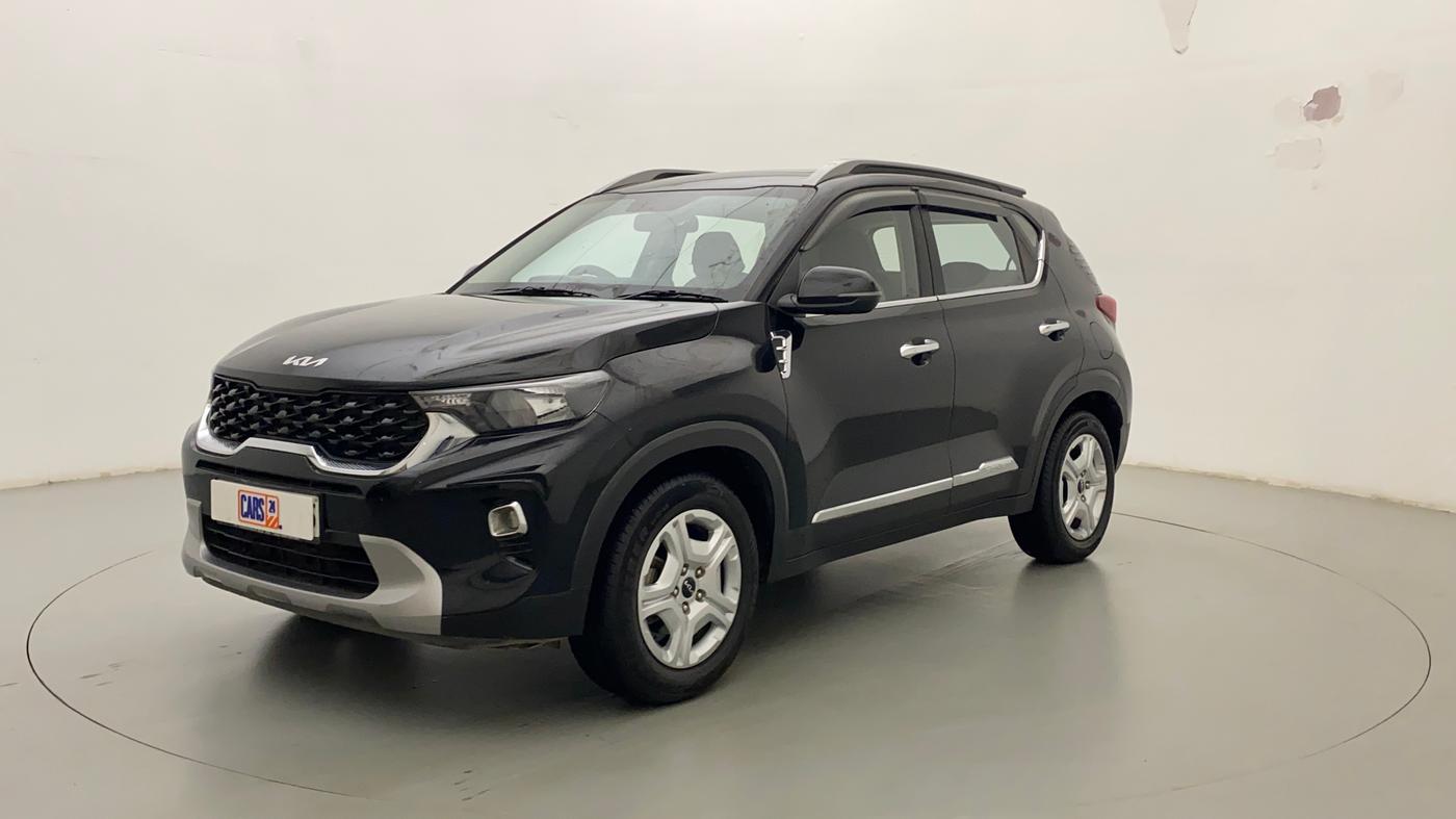 2021 KIA SONET HTK PLUS 1.0 IMT, Petrol, Manual, 11,358 km, Left Front Diagonal