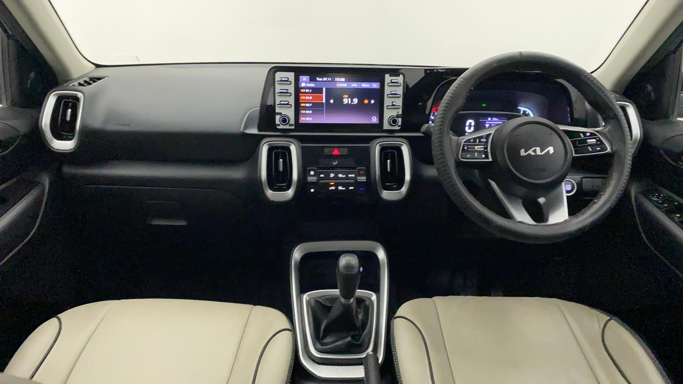 2021 KIA SONET HTK PLUS 1.0 IMT, Petrol, Manual, 11,358 km, Dashboard