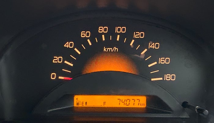 2017 Maruti Wagon R 1.0 LXI CNG, CNG, Manual, 74,124 km, Odometer Image
