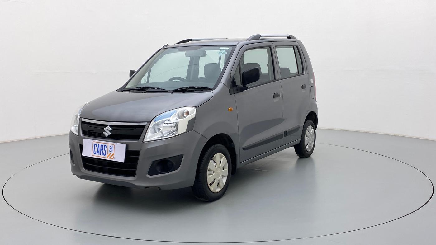 2017 Maruti Wagon R 1.0 LXI CNG, CNG, Manual, 74,124 km, Left Front Diagonal