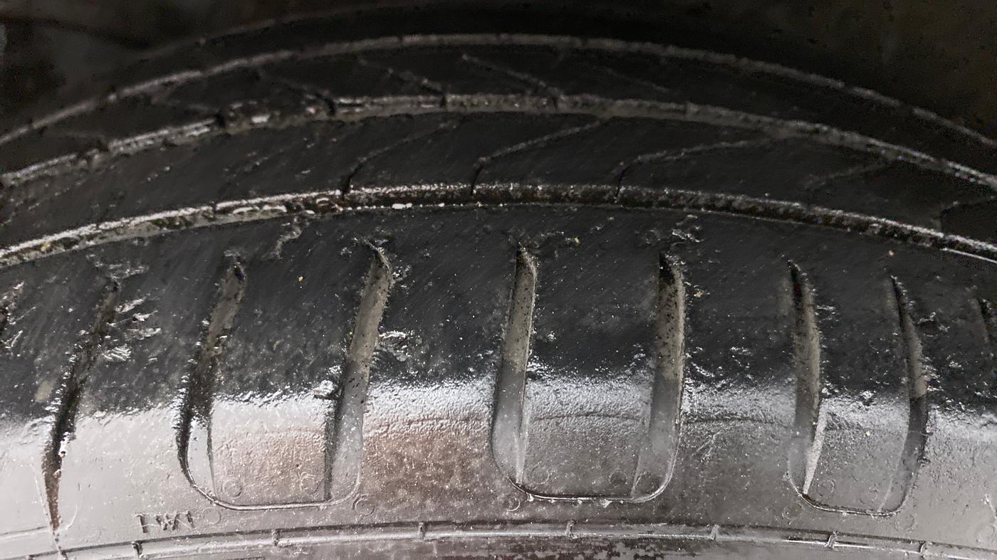 2018 Honda BR-V 1.5L I-VTEC V CVT, Petrol, Automatic, 1,16,428 km, Left Front Tyre Tread