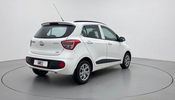 2019 Hyundai Grand i10 SPORTZ 1.2 KAPPA VTVT, CNG, Manual, 79,603 km, Right Back Diagonal