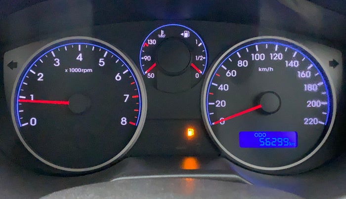2013 Hyundai i20 MAGNA (O) 1.2, Petrol, Manual, 56,498 km, Odometer Image