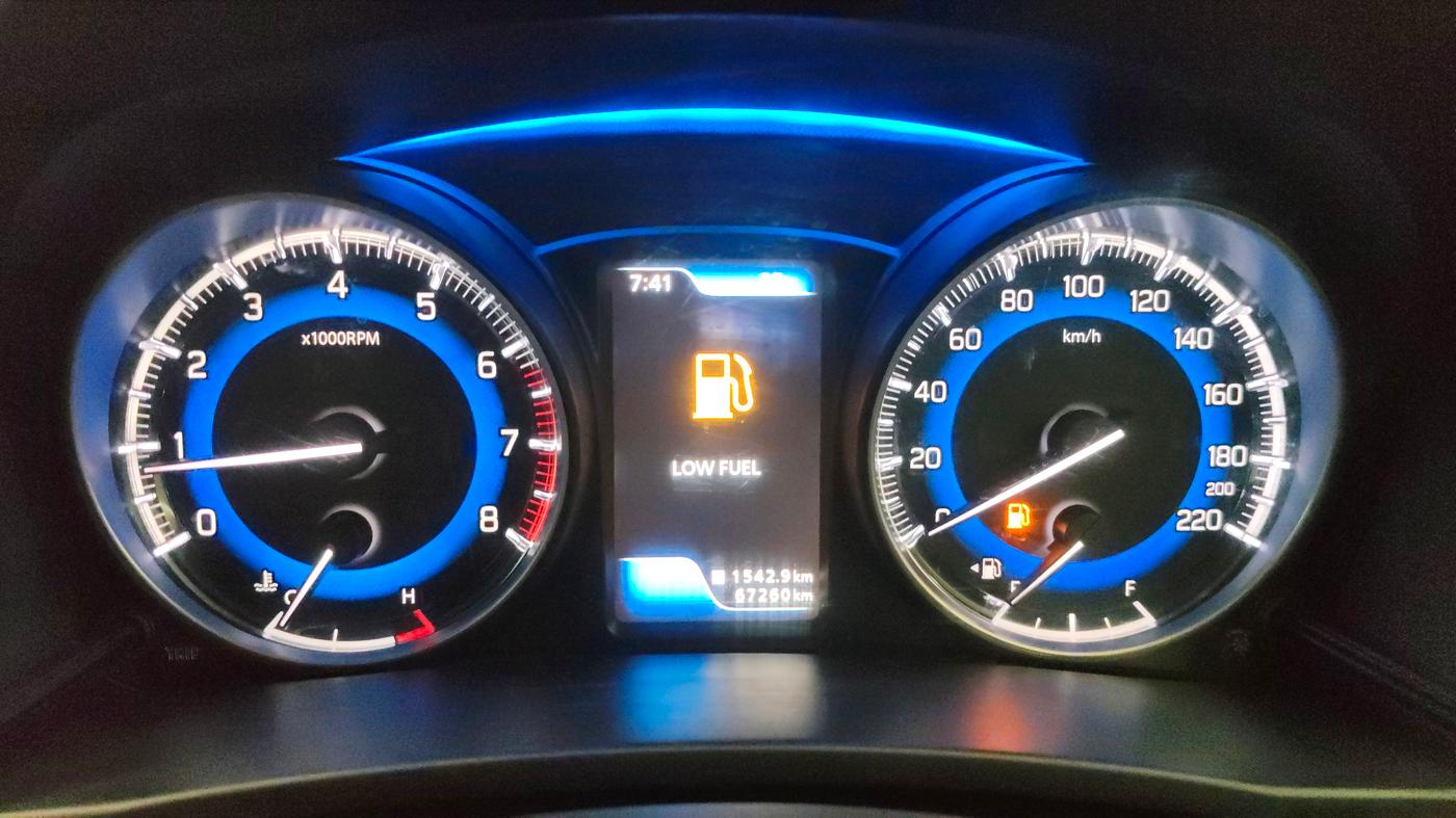 2016 Maruti Baleno ALPHA PETROL 1.2, Petrol, Manual, 67,246 km, Odometer Image