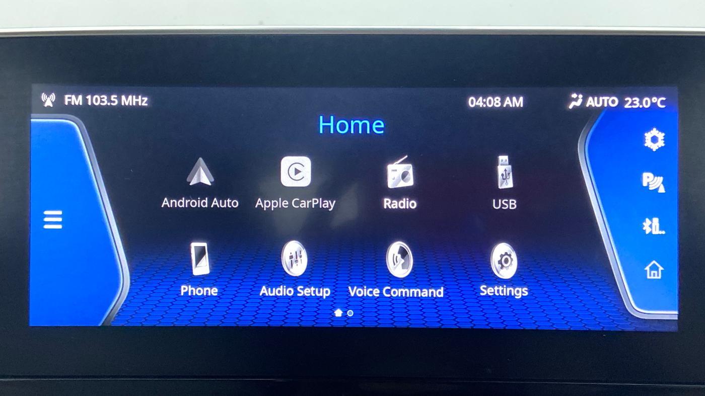 2021 Tata Safari XZA PLUS 6S, Diesel, Automatic, 96,529 km, Touchscreen Infotainment System