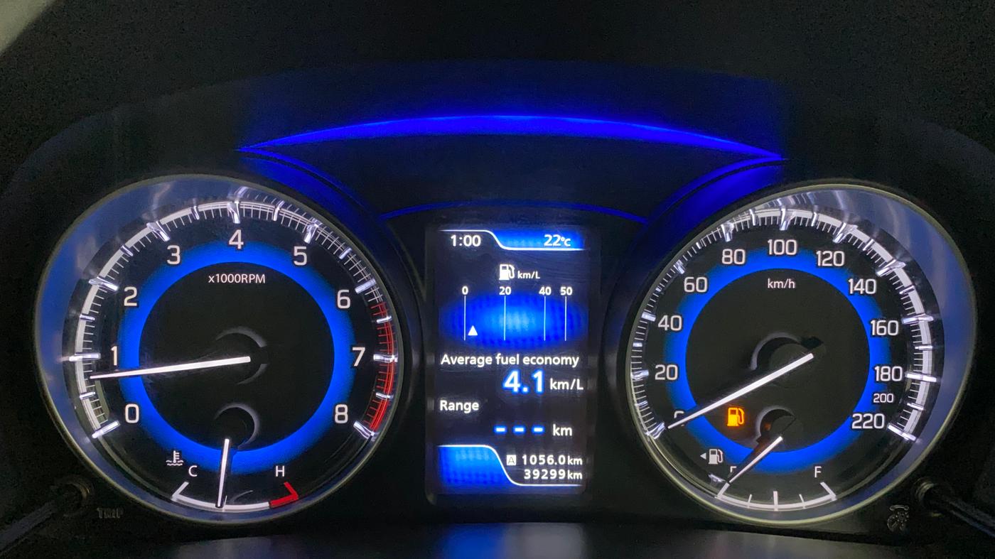 2021 Toyota Glanza G, Petrol, Manual, 39,299 km, Odometer Image