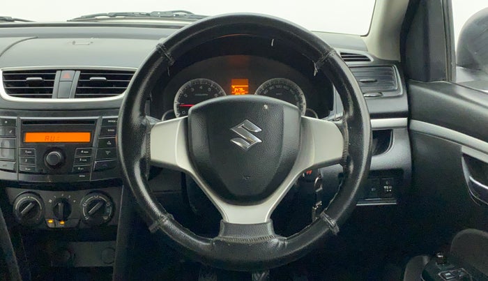 2012 Maruti Swift VXI, Petrol, Manual, 90,847 km, Steering Wheel Close Up