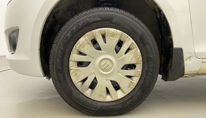 2012 Maruti Swift VXI, Petrol, Manual, 90,847 km, Left Front Wheel