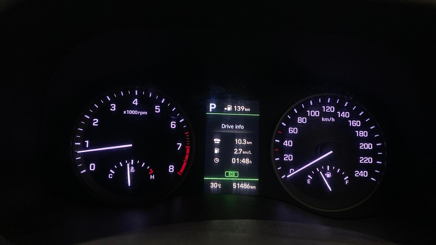 2021 Hyundai Tucson GLS 2WD AT PETROL, Petrol, Automatic, 51,475 km, Odometer Image
