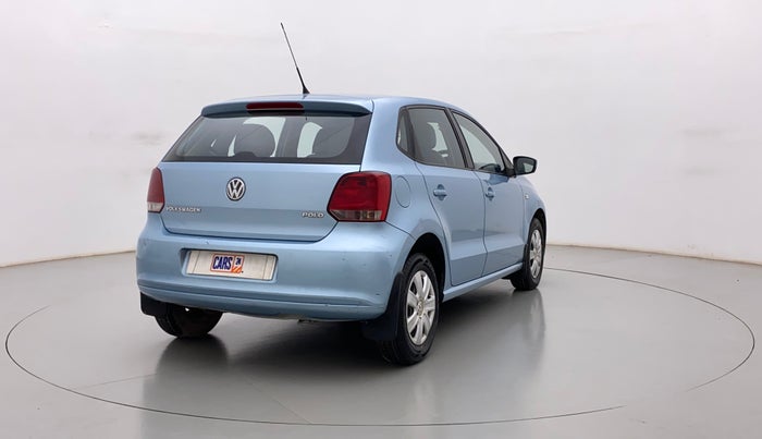 2011 Volkswagen Polo COMFORTLINE 1.2L PETROL, Petrol, Manual, 52,791 km, Right Back Diagonal