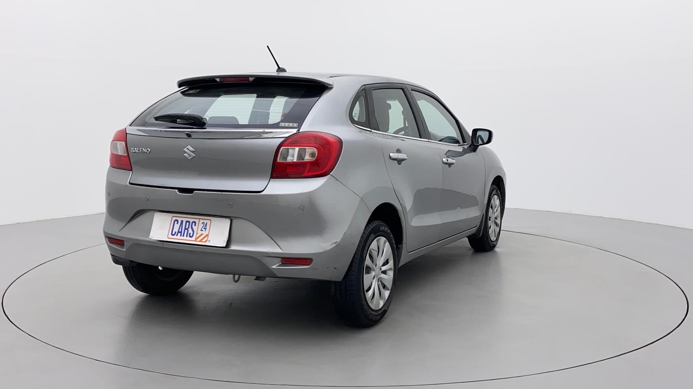 2017 Maruti Baleno DELTA PETROL 1.2, Petrol, Manual, 70,126 km, Right Back Diagonal