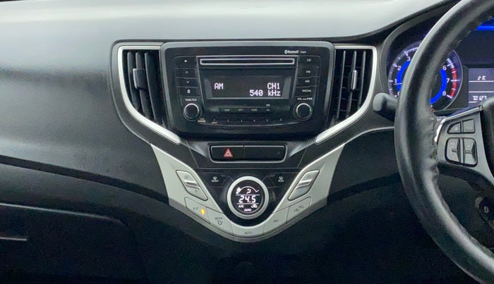 2017 Maruti Baleno DELTA PETROL 1.2, Petrol, Manual, 70,126 km, Air Conditioner