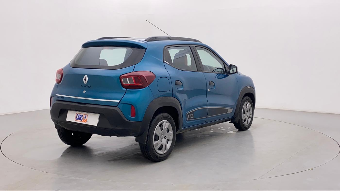 2021 Renault Kwid 1.0 RXT Opt, Petrol, Manual, 17,931 km, Right Back Diagonal