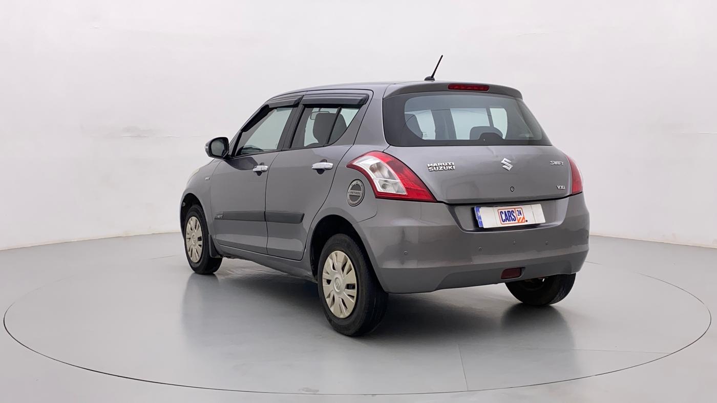 2014 Maruti Swift VXI, Petrol, Manual, 1,23,305 km, Left Back Diagonal