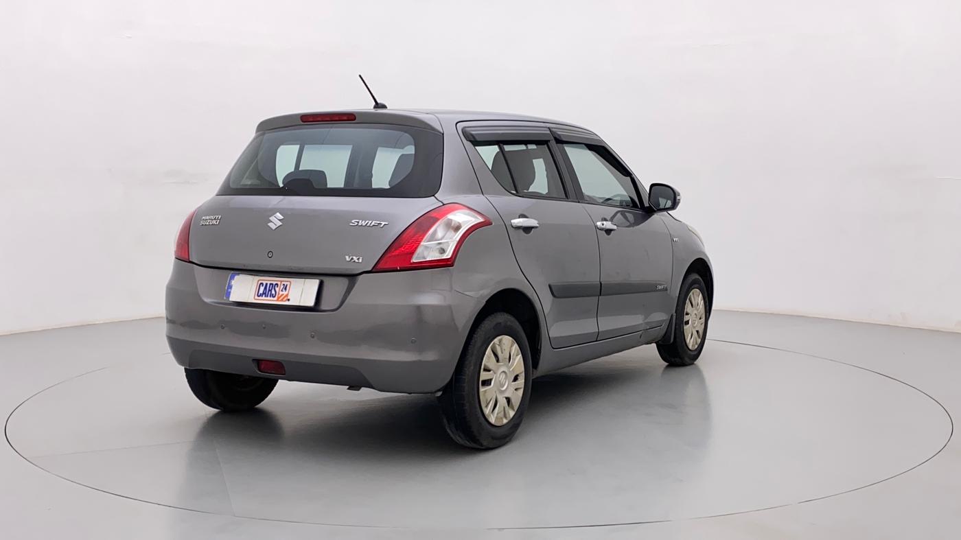 2014 Maruti Swift VXI, Petrol, Manual, 1,23,305 km, Right Back Diagonal
