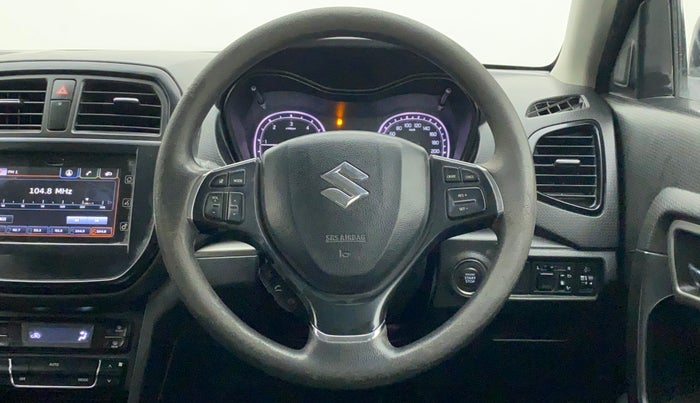 2019 Maruti Vitara Brezza ZDI PLUS, Diesel, Manual, 57,033 km, Steering Wheel Close Up
