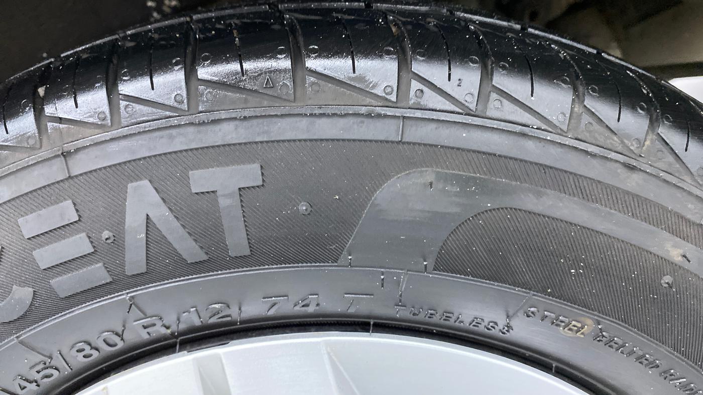2020 Maruti Alto VXI, Petrol, Manual, 6,322 km, Right Rear Tyre Tread