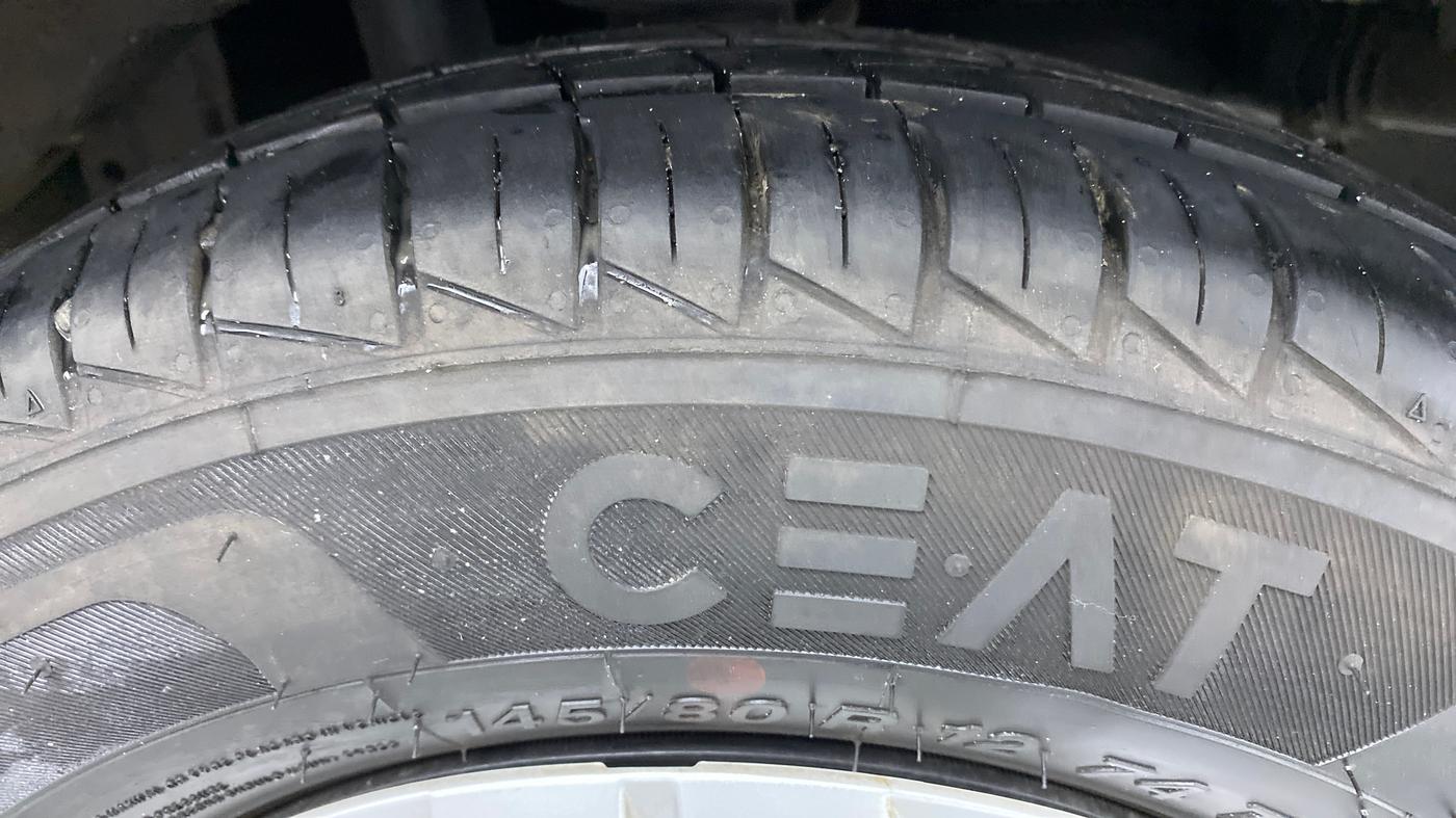 2020 Maruti Alto VXI, Petrol, Manual, 6,322 km, Left Rear Tyre Tread